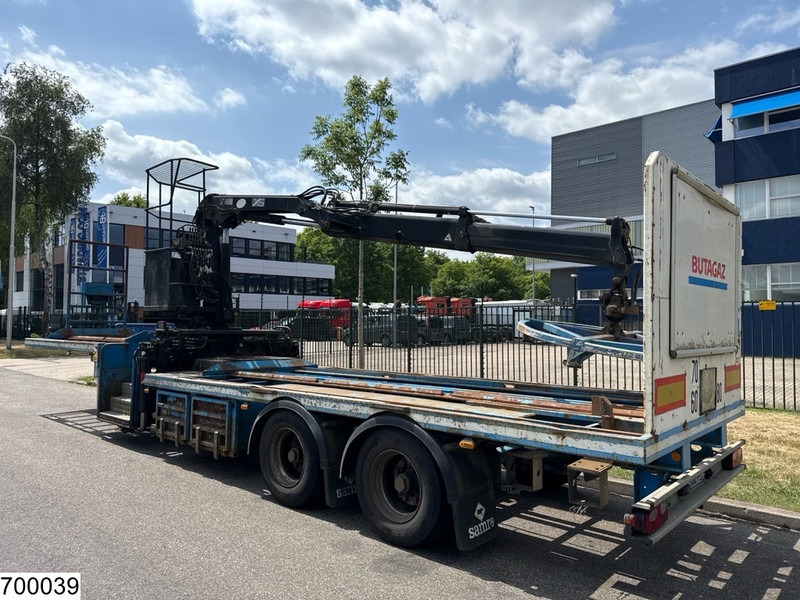 Samro open laadbak Hiab - 栏板式/ 平板半拖车:图2 Samro open laadbak Hiab - 栏板式/ 平板半拖车:图2