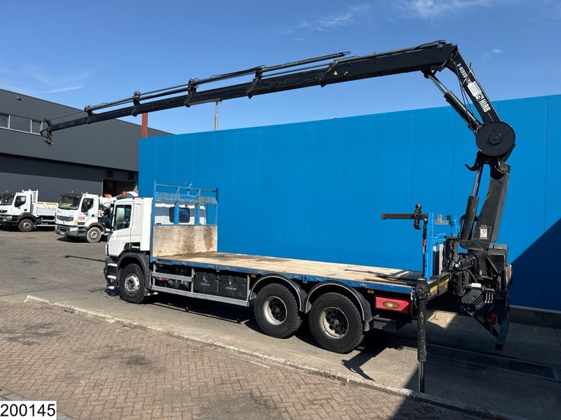 Scania P 410 6x4, EURO 6, Retarder, HIAB, Remote - 栏板式/ 平板卡车, 起重车:图2 Scania P 410 6x4, EURO 6, Retarder, HIAB, Remote - 栏板式/ 平板卡车, 起重车:图2