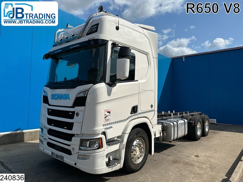 Scania R 650 6X4, EURO 6, Retarder, PTO - 驾驶室底盘卡车:图1 Scania R 650 6X4, EURO 6, Retarder, PTO - 驾驶室底盘卡车:图1
