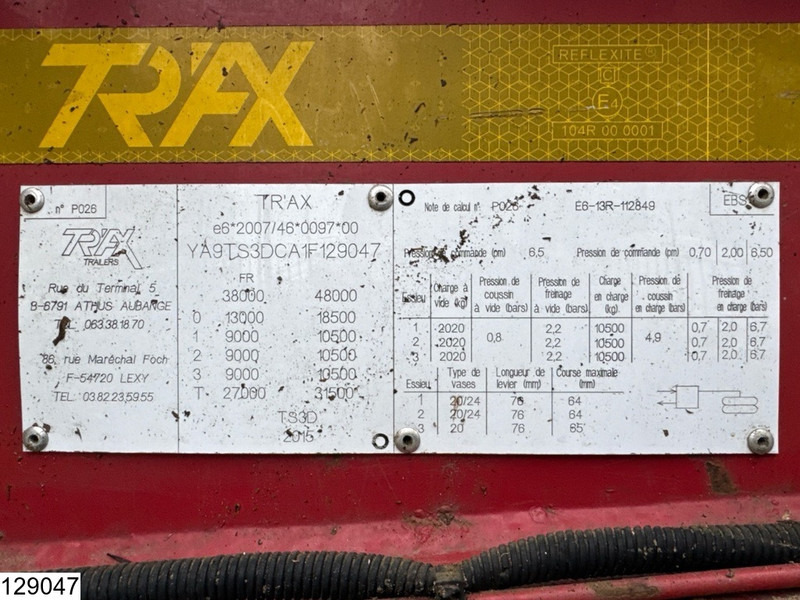 Trax open laadbak Timber transport, Kesla 2014 - 木材运输半挂车:图4 Trax open laadbak Timber transport, Kesla 2014 - 木材运输半挂车:图4