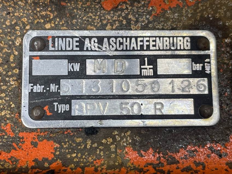 液压系统 适用于 建筑机械 Atlas AR51B-Linde BPV-50R-Drive pump/Fahrpumpe/Rijpomp：图7