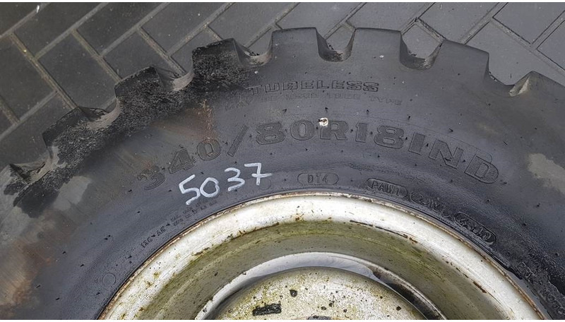 Goodyear 340/80-R18 IND - Tyre/Reifen/Band - 车轮/ 轮胎 适用于 建筑机械:图3 Goodyear 340/80-R18 IND - Tyre/Reifen/Band - 车轮/ 轮胎 适用于 建筑机械:图3