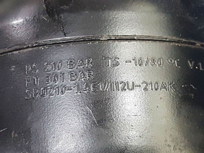 Hydac SBO210-1,4E1/112U-210AK-3041953-Accumulator - 液压系统 适用于 建筑机械:图3 Hydac SBO210-1,4E1/112U-210AK-3041953-Accumulator - 液压系统 适用于 建筑机械:图3