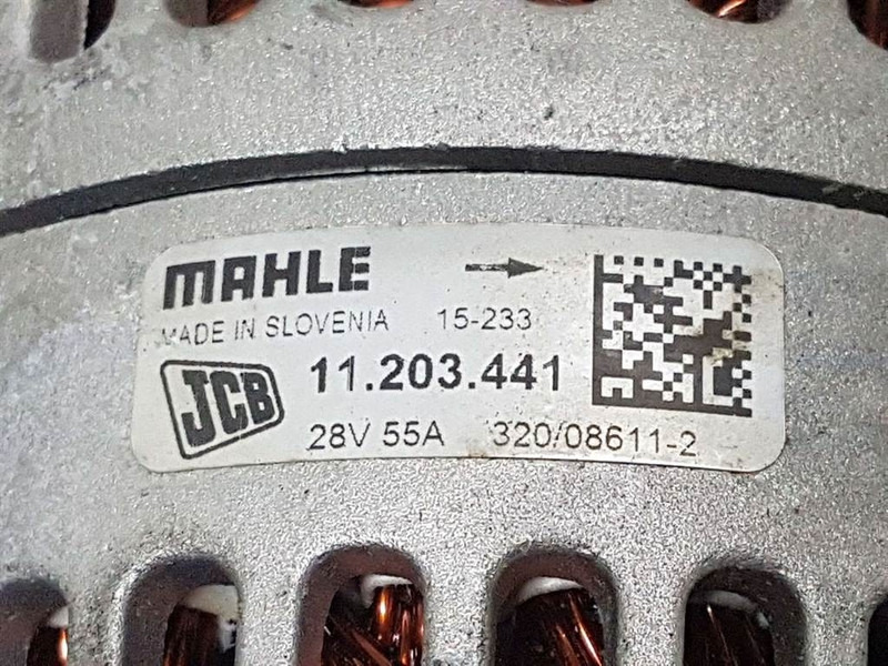 JCB 320/08611-28V 55A-Alternator/Lichtmaschine/Dynamo - 发动机 适用于 建筑机械:图4 JCB 320/08611-28V 55A-Alternator/Lichtmaschine/Dynamo - 发动机 适用于 建筑机械:图4