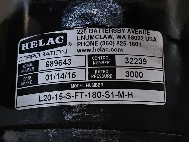 JLG - Helac L20-15-S - Rotary actuator/Drehantrieb - 液压系统:图5 JLG - Helac L20-15-S - Rotary actuator/Drehantrieb - 液压系统:图5