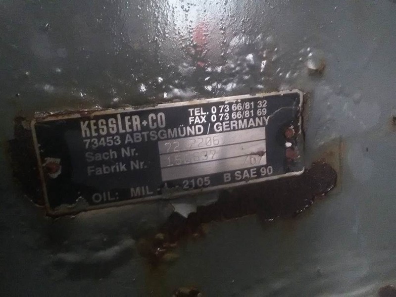 Kessler+CO 72.2206 - Axle/Achse/As - 轴及其零件 适用于 建筑机械:图5 Kessler+CO 72.2206 - Axle/Achse/As - 轴及其零件 适用于 建筑机械:图5