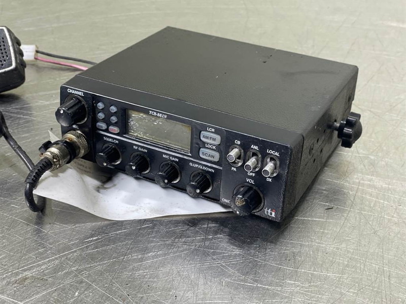 Mecalac 12MTX-TTI TCB-881N-Transceiver/Zendbak - 电气系统 适用于 建筑机械:图3 Mecalac 12MTX-TTI TCB-881N-Transceiver/Zendbak - 电气系统 适用于 建筑机械:图3