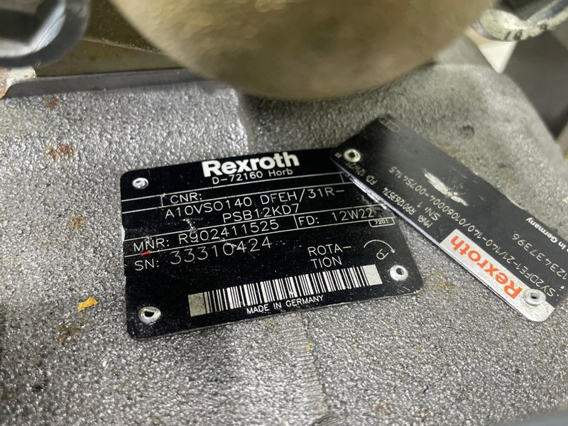 Rexroth A10VSO140DFEH/31R-Load sensing pump - 液压系统 适用于 建筑机械:图2 Rexroth A10VSO140DFEH/31R-Load sensing pump - 液压系统 适用于 建筑机械:图2