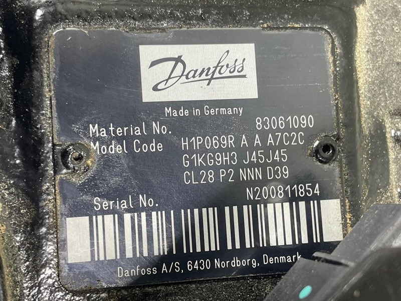 Sauer Danfoss H1P069RAAA7C2C-Drive pump/Fahrpumpe/Rijpomp - 液压系统 适用于 建筑机械:图4 Sauer Danfoss H1P069RAAA7C2C-Drive pump/Fahrpumpe/Rijpomp - 液压系统 适用于 建筑机械:图4