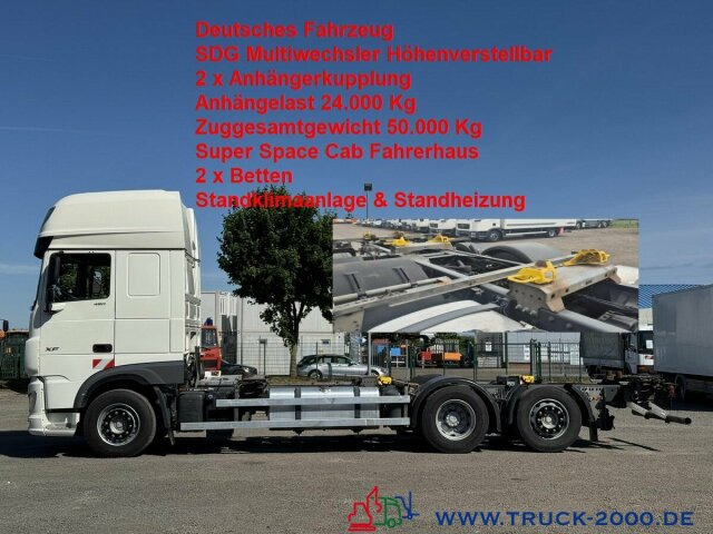 DAF 480 SSC BDF SDG Multiwechsler 2Betten Standklima - 集装箱运输车/ 可拆卸车身的卡车:图1 DAF 480 SSC BDF SDG Multiwechsler 2Betten Standklima - 集装箱运输车/ 可拆卸车身的卡车:图1