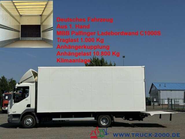 DAF LF 180 MBB Palfinger LBW 1.000 Kg + AHK + Klima - 厢式货车:图1 DAF LF 180 MBB Palfinger LBW 1.000 Kg + AHK + Klima - 厢式货车:图1