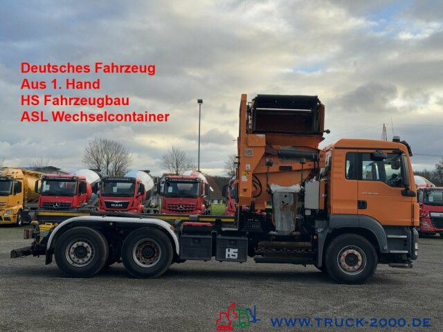 MAN TGS 26.320 HS Fahrzeugbau ASF Wechselcontainer - 垃圾车:图1 MAN TGS 26.320 HS Fahrzeugbau ASF Wechselcontainer - 垃圾车:图1