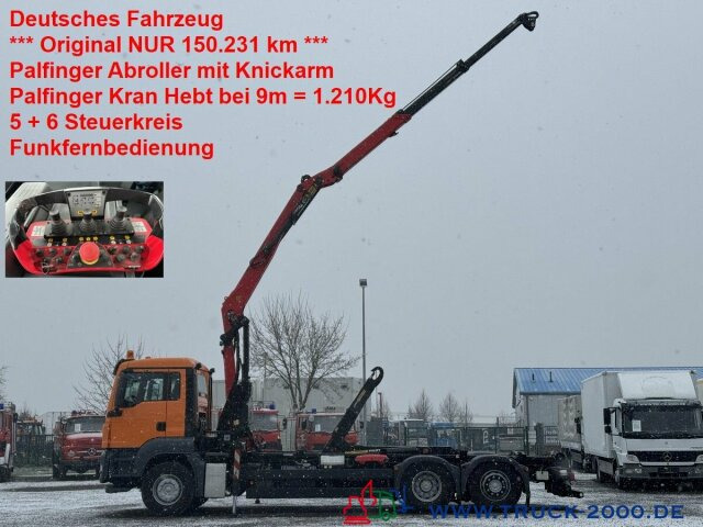 MAN TGS 26.360 Palfinger Kran 9m = 1,2t NUR 150 TKM - 吊钩升降车, 起重车:图1 MAN TGS 26.360 Palfinger Kran 9m = 1,2t NUR 150 TKM - 吊钩升降车, 起重车:图1