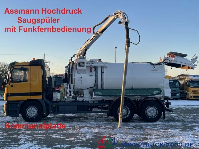 Mercedes-Benz 2631 Assmann Hochdruck Saugspüler 9000 l. Tank - 真空车:图1 Mercedes-Benz 2631 Assmann Hochdruck Saugspüler 9000 l. Tank - 真空车:图1