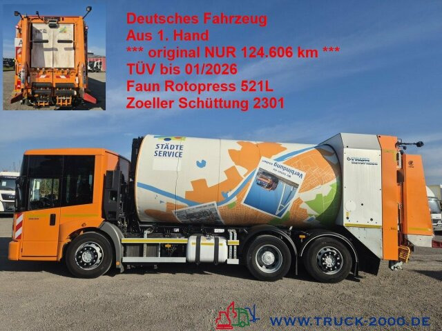 Mercedes-Benz 2635 NGE Faun Rotopress 521L Zoeller Schüttung - 垃圾车:图1 Mercedes-Benz 2635 NGE Faun Rotopress 521L Zoeller Schüttung - 垃圾车:图1