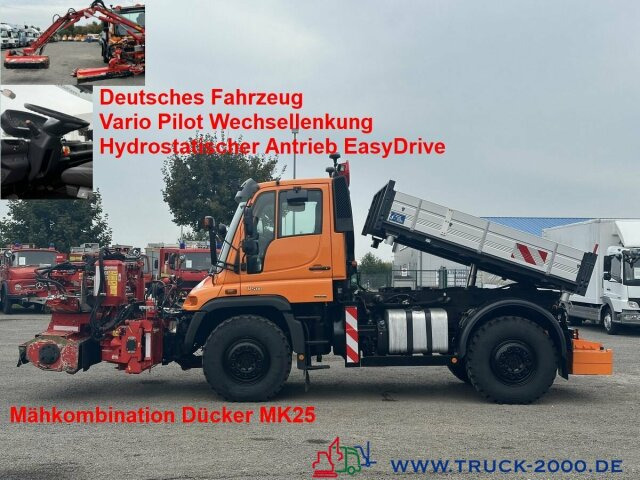 Unimog U 500 Vario Pilot EasyDrive Mähkombi Dücker MK25 - 翻斗车:图1 Unimog U 500 Vario Pilot EasyDrive Mähkombi Dücker MK25 - 翻斗车:图1