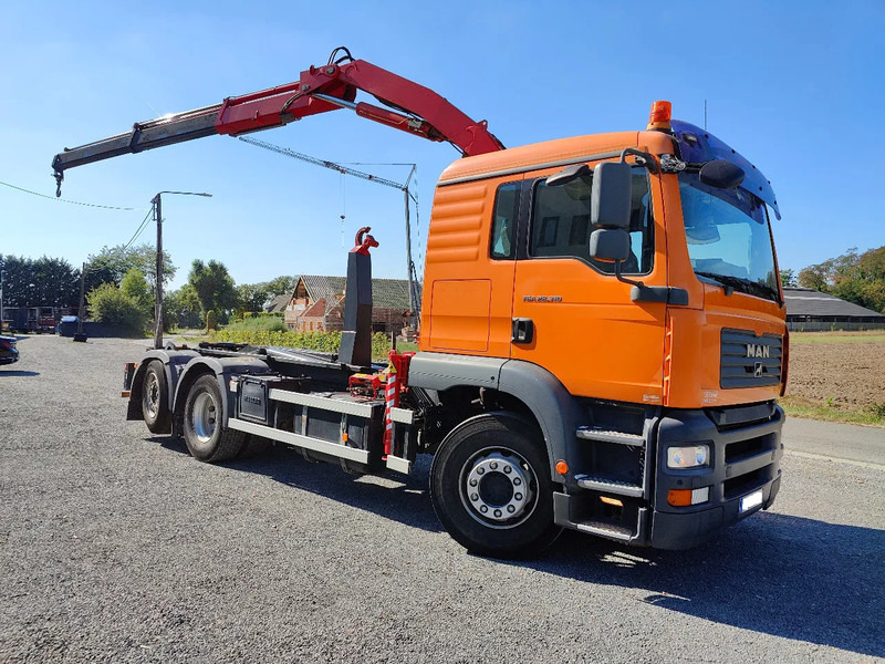 MAN TGA 28.310 Container / Fassi F130 - 吊钩升降车, 起重车:图1 MAN TGA 28.310 Container / Fassi F130 - 吊钩升降车, 起重车:图1