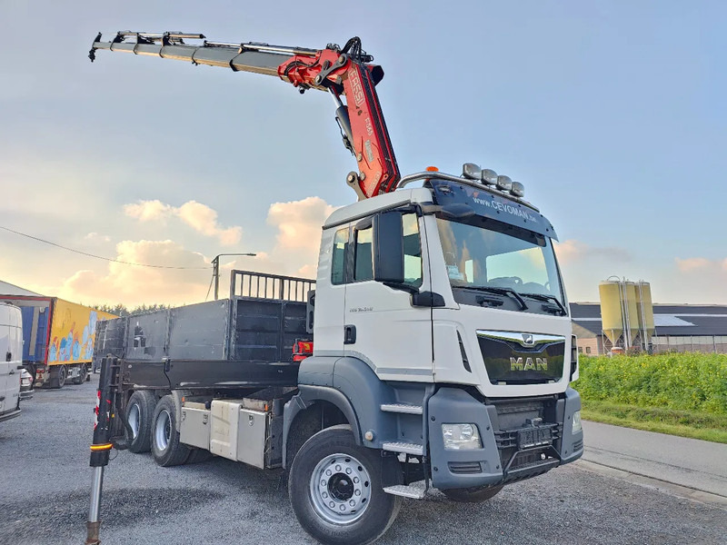 MAN Tridem 8x4 Euro6 Kipper Kraan Fassi F365 - 翻斗车, 起重车:图1 MAN Tridem 8x4 Euro6 Kipper Kraan Fassi F365 - 翻斗车, 起重车:图1