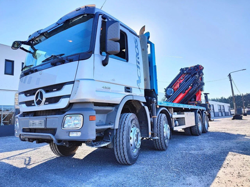 Mercedes-Benz Actros 4151 V8 8x4 Palfinger PK78002 - 栏板式/ 平板卡车, 起重车:图1 Mercedes-Benz Actros 4151 V8 8x4 Palfinger PK78002 - 栏板式/ 平板卡车, 起重车:图1