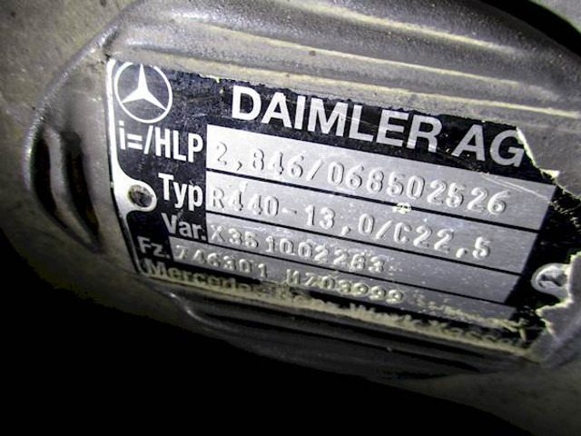 Mercedes-Benz R440-13,0/C22.5 - 后轴:图5 Mercedes-Benz R440-13,0/C22.5 - 后轴:图5