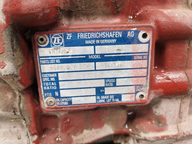 ZF ECOSPLIT 16S181 IT - 变速箱:图2 ZF ECOSPLIT 16S181 IT - 变速箱:图2