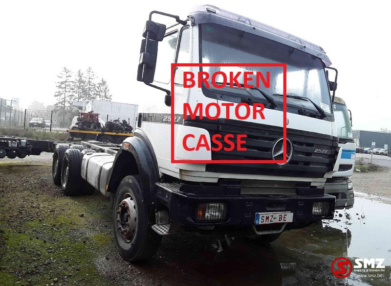 Mercedes-Benz 2527 6x4motor slecht - 驾驶室底盘卡车:图1 Mercedes-Benz 2527 6x4motor slecht - 驾驶室底盘卡车:图1