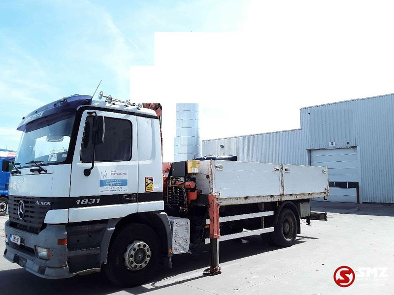 Mercedes-Benz Actros 1831 165000km lames - 栏板式/ 平板卡车:图5 Mercedes-Benz Actros 1831 165000km lames - 栏板式/ 平板卡车:图5