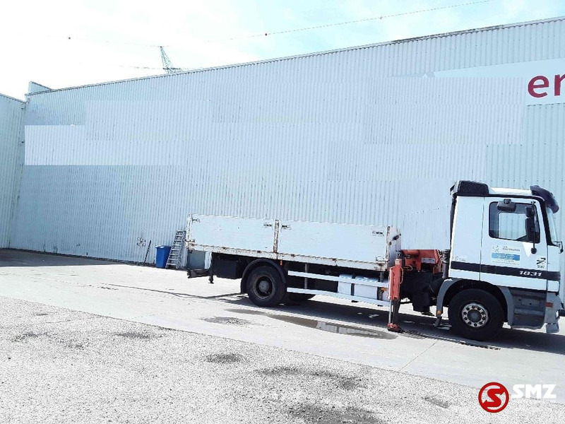 Mercedes-Benz Actros 1831 165000km lames - 栏板式/ 平板卡车:图4 Mercedes-Benz Actros 1831 165000km lames - 栏板式/ 平板卡车:图4