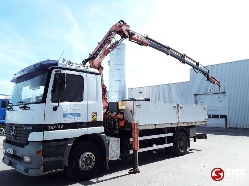 Mercedes-Benz Actros 1831 Atlas Ak140.1A4+remote lames steel 165000km - 栏板式/ 平板卡车, 起重车:图5 Mercedes-Benz Actros 1831 Atlas Ak140.1A4+remote lames steel 165000km - 栏板式/ 平板卡车, 起重车:图5