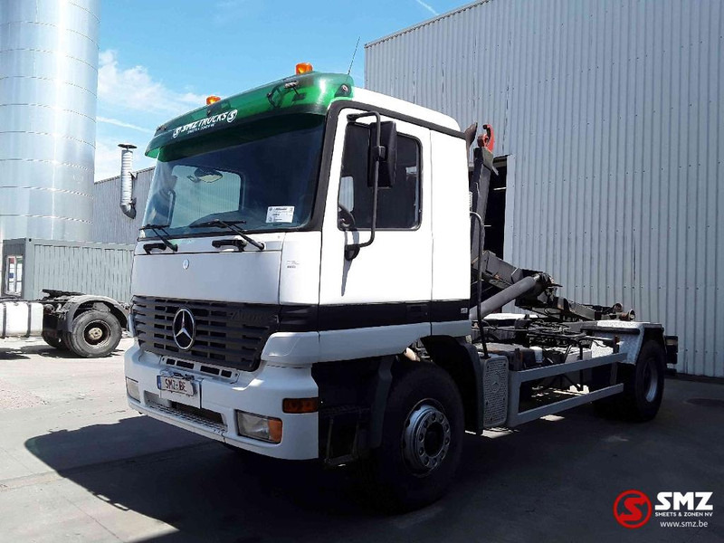 Mercedes-Benz Actros 1831 manual lames airco belgium truck - 集装箱运输车/ 可拆卸车身的卡车:图3 Mercedes-Benz Actros 1831 manual lames airco belgium truck - 集装箱运输车/ 可拆卸车身的卡车:图3
