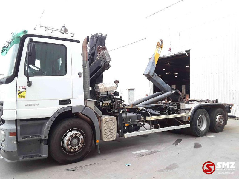 Mercedes-Benz Actros 2544 hiab 102.2 remote hook retarder - 集装箱运输车/ 可拆卸车身的卡车, 起重车:图5 Mercedes-Benz Actros 2544 hiab 102.2 remote hook retarder - 集装箱运输车/ 可拆卸车身的卡车, 起重车:图5