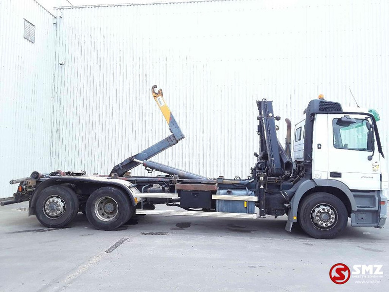 Mercedes-Benz Actros 2544 hiab 102.2 remote hook retarder - 集装箱运输车/ 可拆卸车身的卡车, 起重车:图4 Mercedes-Benz Actros 2544 hiab 102.2 remote hook retarder - 集装箱运输车/ 可拆卸车身的卡车, 起重车:图4