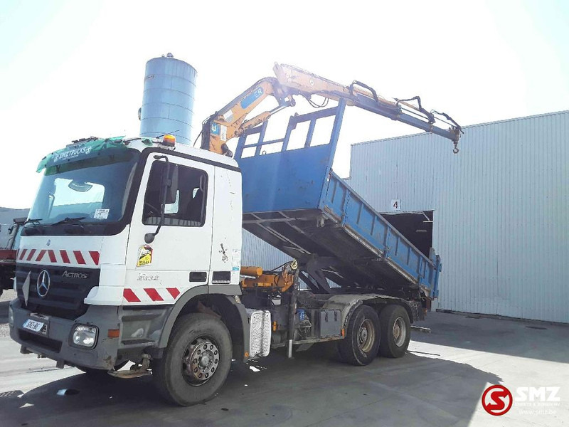 Mercedes-Benz Actros 2632 Effer 170 3s+remote - 翻斗车, 起重车:图5 Mercedes-Benz Actros 2632 Effer 170 3s+remote - 翻斗车, 起重车:图5