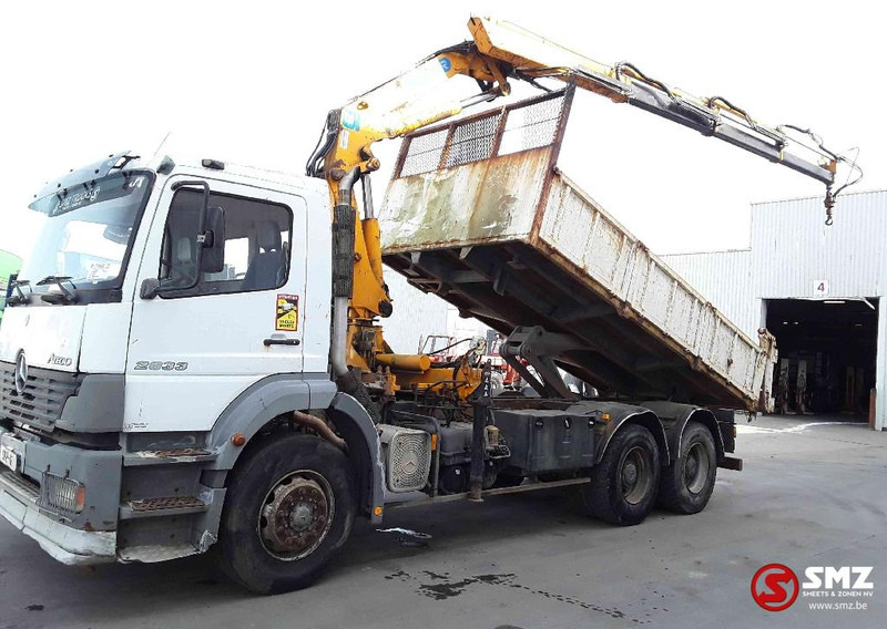 Mercedes-Benz Atego 2633 effer 3 ext +remote 6x4 - 翻斗车, 起重车:图5 Mercedes-Benz Atego 2633 effer 3 ext +remote 6x4 - 翻斗车, 起重车:图5