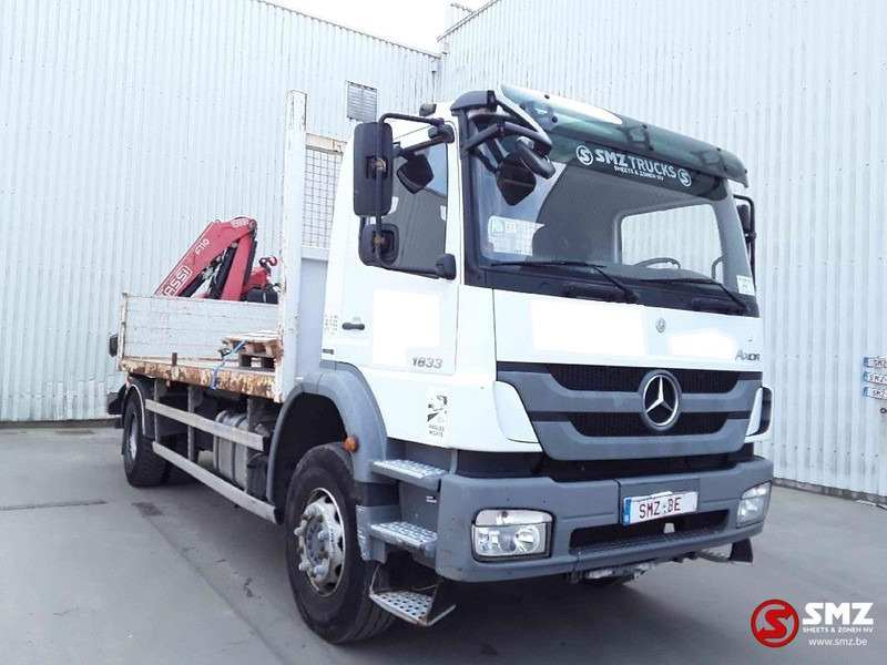 Mercedes-Benz Axor 1833 Fassi f 110a 284000km airco TOP condition - 栏板式/ 平板卡车, 起重车:图1 Mercedes-Benz Axor 1833 Fassi f 110a 284000km airco TOP condition - 栏板式/ 平板卡车, 起重车:图1