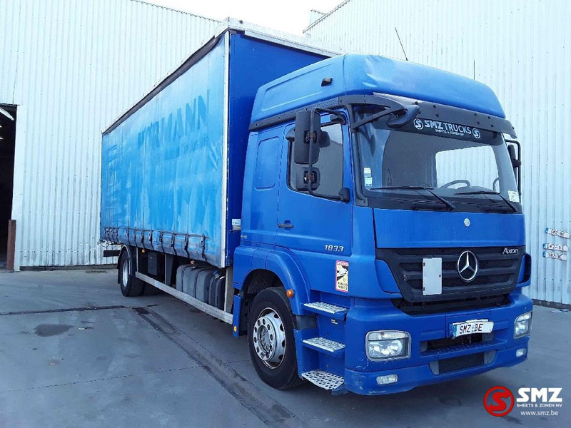 Mercedes-Benz Axor 1833 - 侧帘卡车:图1 Mercedes-Benz Axor 1833 - 侧帘卡车:图1