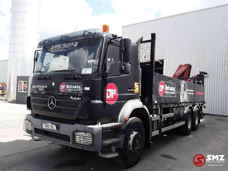 Mercedes-Benz Axor 2633 fassi f 170-3 remote - 栏板式/ 平板卡车, 起重车:图3 Mercedes-Benz Axor 2633 fassi f 170-3 remote - 栏板式/ 平板卡车, 起重车:图3