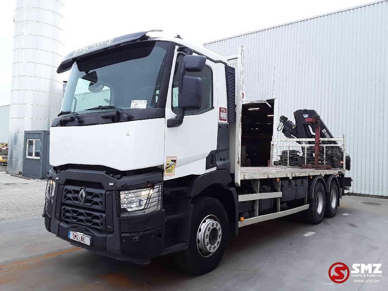 Renault C 380 hiab 188-3 remote - 栏板式/ 平板卡车, 起重车:图3 Renault C 380 hiab 188-3 remote - 栏板式/ 平板卡车, 起重车:图3