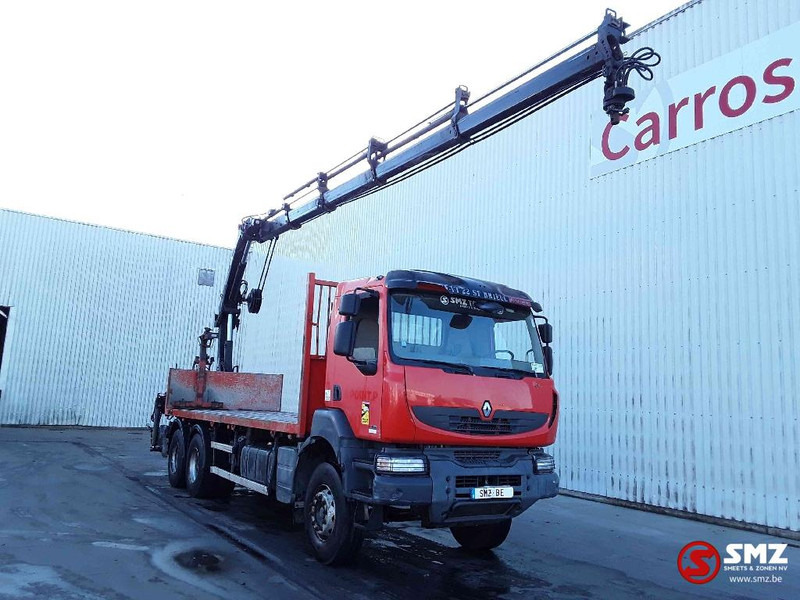 Renault Kerax 430 Hiab 211Ep4 +remote - 栏板式/ 平板卡车, 起重车:图1 Renault Kerax 430 Hiab 211Ep4 +remote - 栏板式/ 平板卡车, 起重车:图1