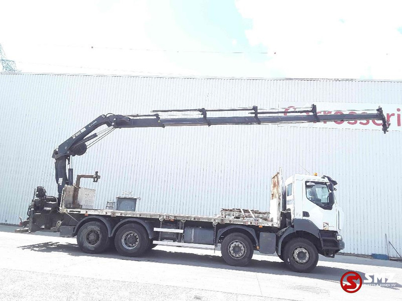 Renault Kerax 430 hiab 211 /4 +remote - 栏板式/ 平板卡车, 起重车:图4 Renault Kerax 430 hiab 211 /4 +remote - 栏板式/ 平板卡车, 起重车:图4