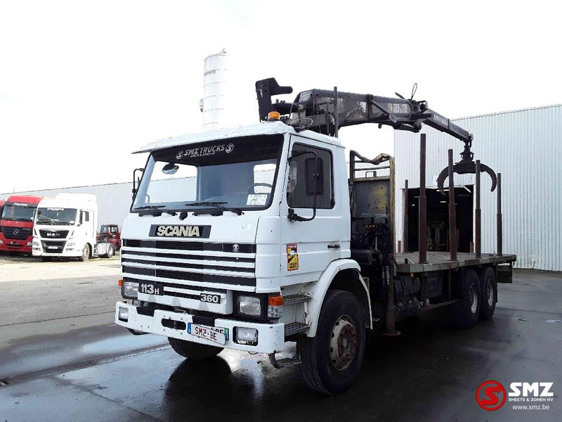 Scania 113 360 Diebolt big axle 12 gear retarder - 栏板式/ 平板卡车, 起重车:图3 Scania 113 360 Diebolt big axle 12 gear retarder - 栏板式/ 平板卡车, 起重车:图3