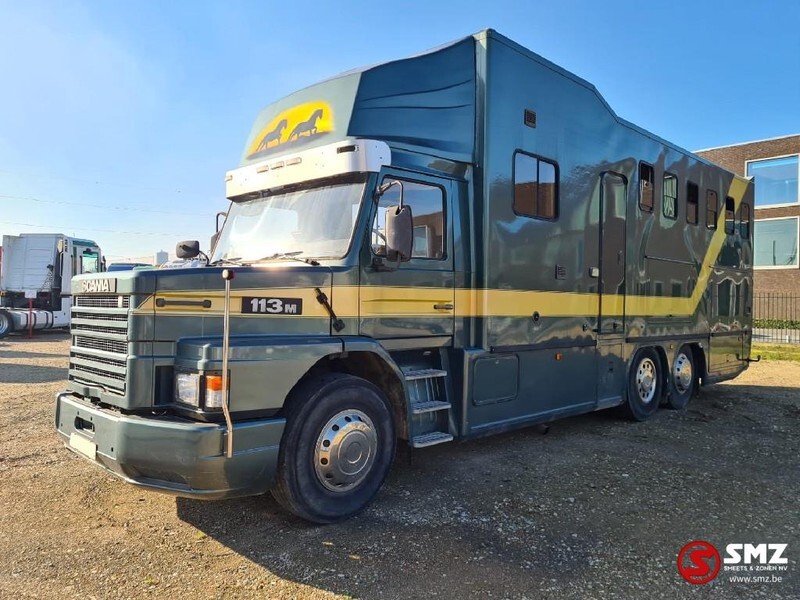 Scania 113 paarden/mobilhome - 马匹运输车:图1 Scania 113 paarden/mobilhome - 马匹运输车:图1