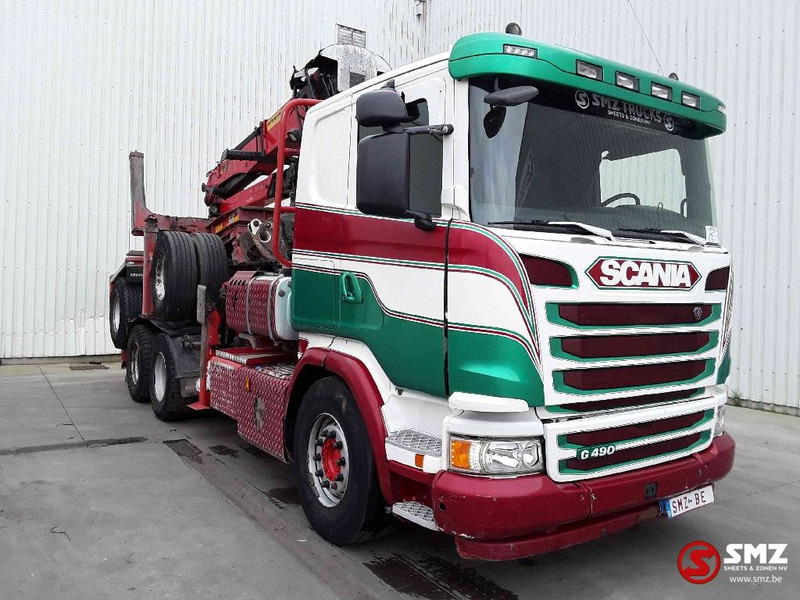 Scania G 490 +palfinger s 3000l82/faymonville - 牵引车:图1 Scania G 490 +palfinger s 3000l82/faymonville - 牵引车:图1