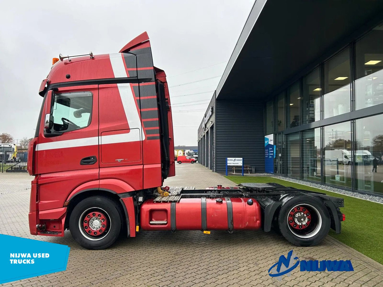 Mercedes-Benz ACTROS 450 4X2 Koelkast + Standkachel - 牵引车:图5 Mercedes-Benz ACTROS 450 4X2 Koelkast + Standkachel - 牵引车:图5