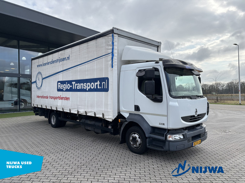 Renault MIDLUM 220 4x2 Schuifzeil + Laadklep - 侧帘卡车:图2 Renault MIDLUM 220 4x2 Schuifzeil + Laadklep - 侧帘卡车:图2