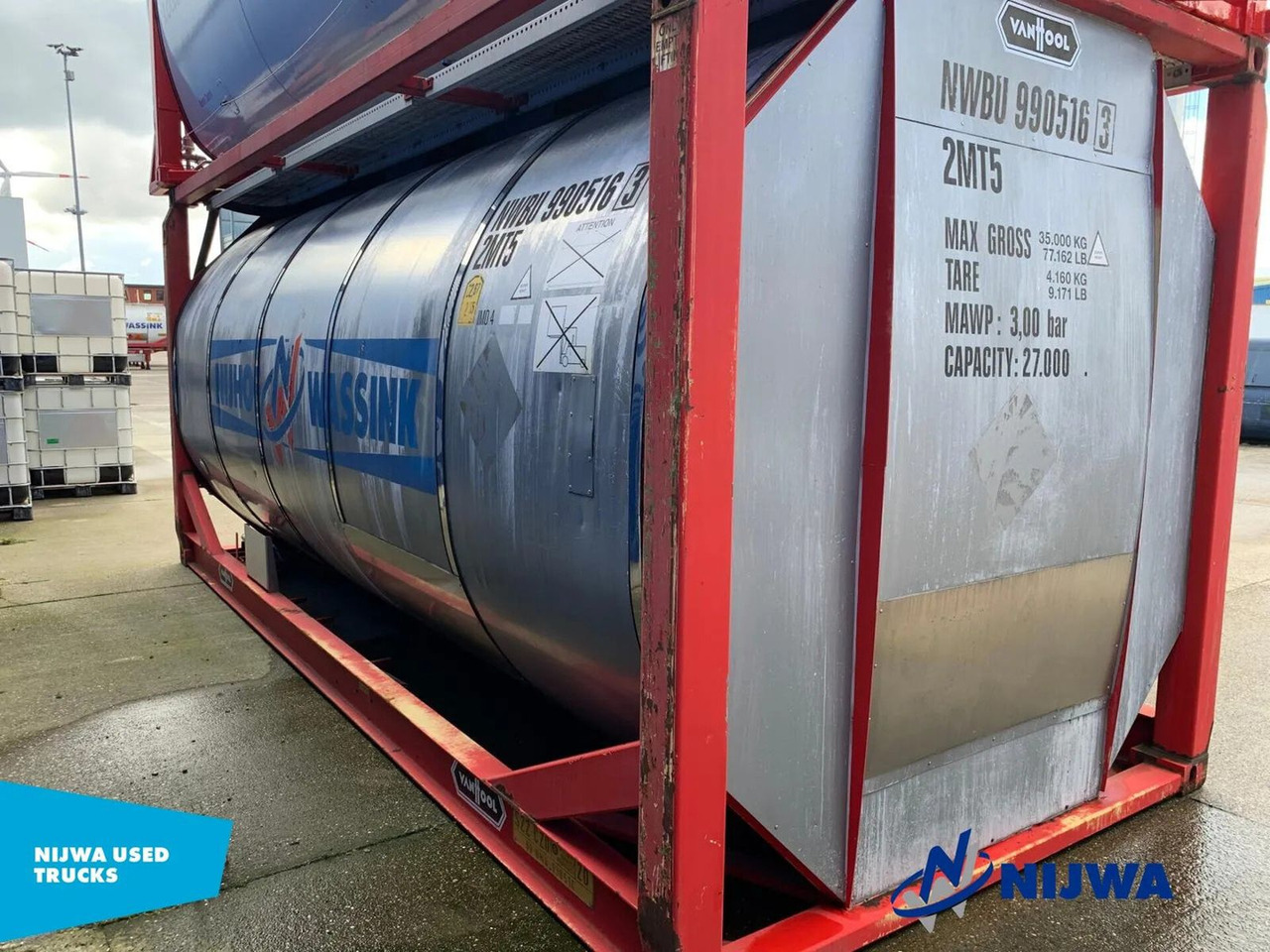 Vanhool TCIS20-27/4 20 FT Container - Non ADR - 罐式集装箱:图4 Vanhool TCIS20-27/4 20 FT Container - Non ADR - 罐式集装箱:图4