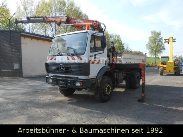 Mercedes-Benz MB 1717 AK Kipper Allrad mit Kran Atlas 100.1 Mercedes-Benz MB 1717 AK Kipper Allrad mit Kran Atlas 100.1 - 翻斗车, 起重车:图4 Mercedes-Benz MB 1717 AK Kipper Allrad mit Kran Atlas 100.1 Mercedes-Benz MB 1717 AK Kipper Allrad mit Kran Atlas 100.1 - 翻斗车, 起重车:图4