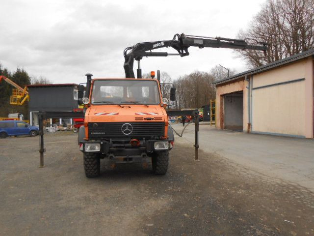 Mercedes-Benz U1450 427/11 mit Kran - 翻斗车, 起重车:图3 Mercedes-Benz U1450 427/11 mit Kran - 翻斗车, 起重车:图3