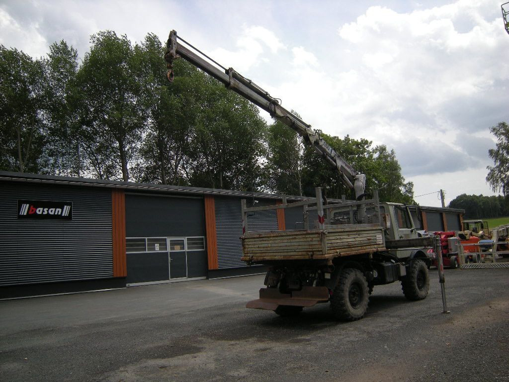 Mercedes-Benz Unimog U1250 mit Kran MKG 105 - 翻斗货车:图2 Mercedes-Benz Unimog U1250 mit Kran MKG 105 - 翻斗货车:图2