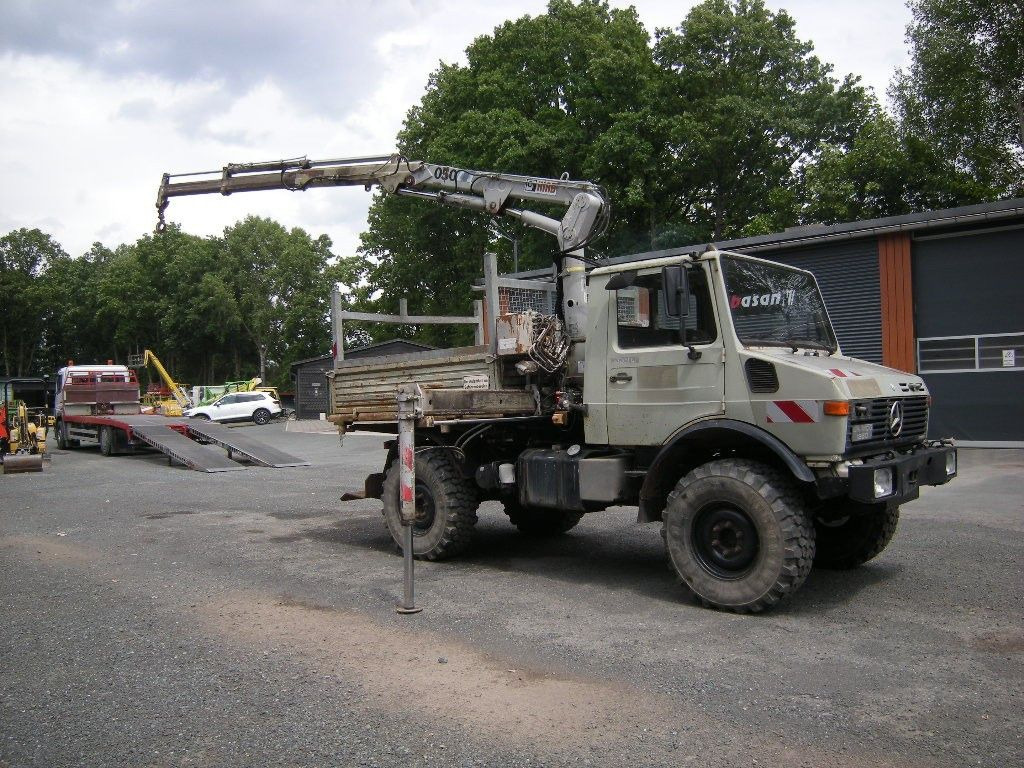 Unimog U1250 mit Kran - 翻斗货车:图1 Unimog U1250 mit Kran - 翻斗货车:图1